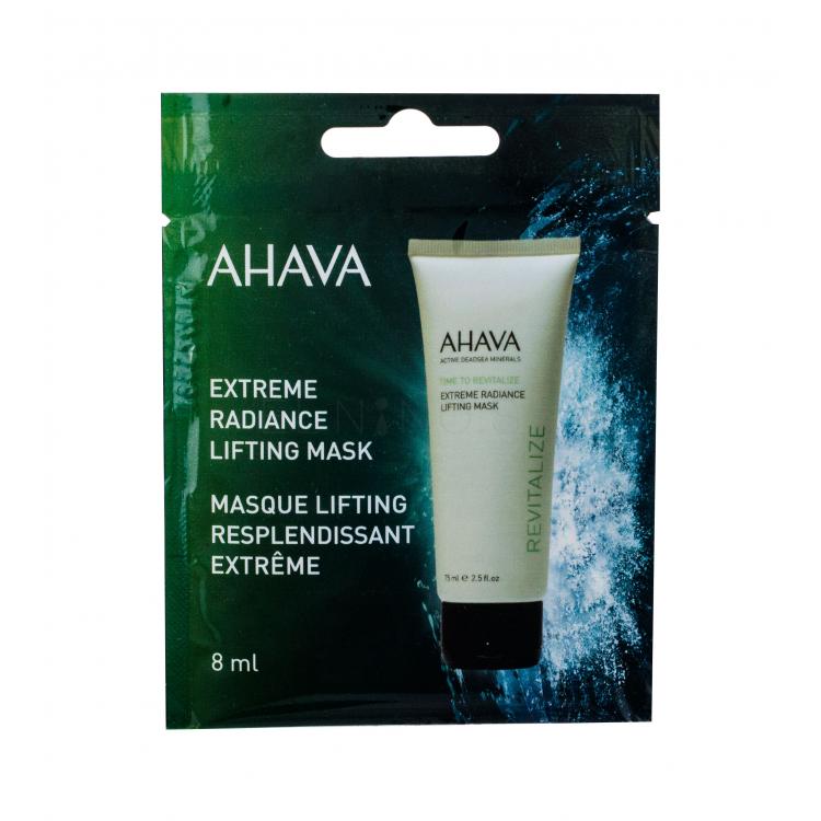 AHAVA Time To Revitalize Extreme Radiance Lifting Pleťová maska pre ženy 8 ml