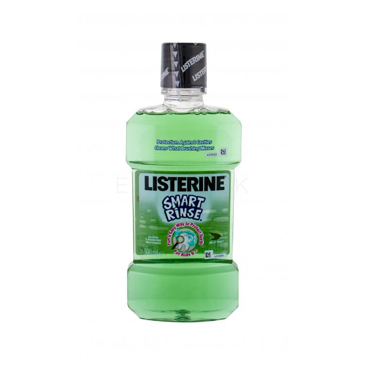 Listerine Smart Rinse Mild Mint Ústna voda pre deti 500 ml