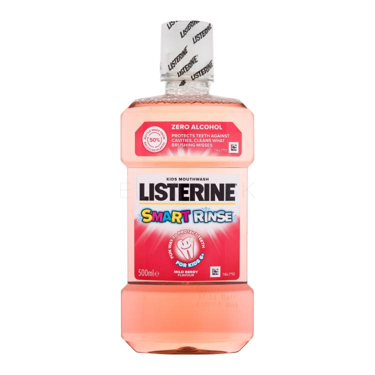 Listerine Smart Rinse Mild Berry Ústna voda pre deti 500 ml