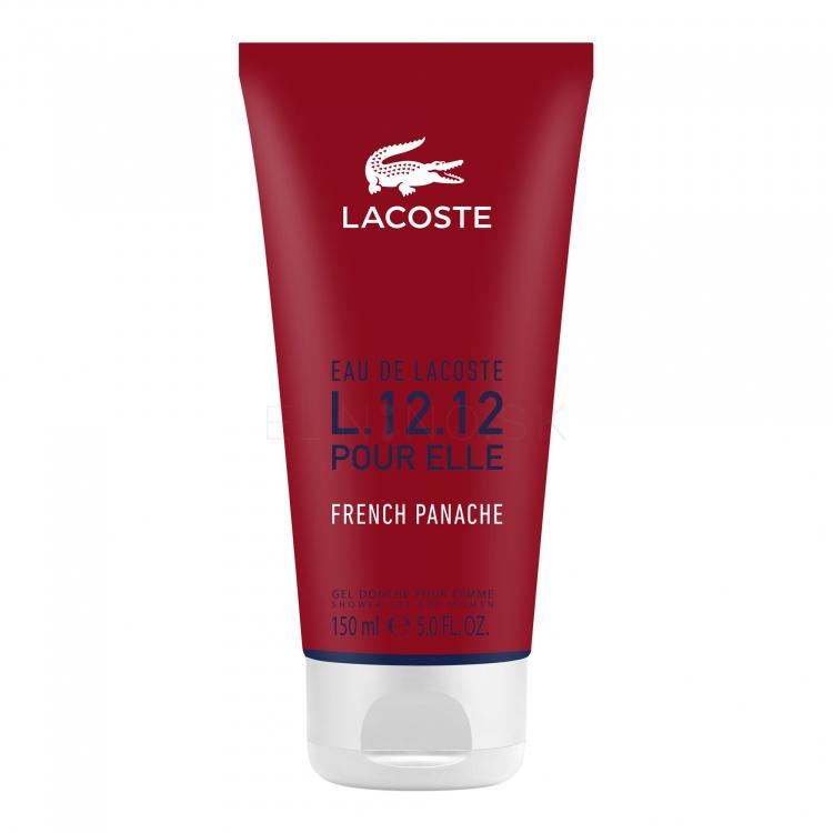 Lacoste Eau de Lacoste L.12.12 French Panache Sprchovací gél pre ženy 150 ml