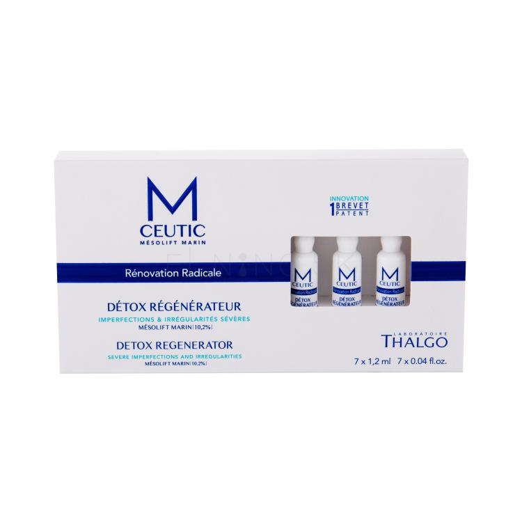 Thalgo M Ceutic Detox Regenerator Pleťové sérum pre ženy 7x1,2 ml