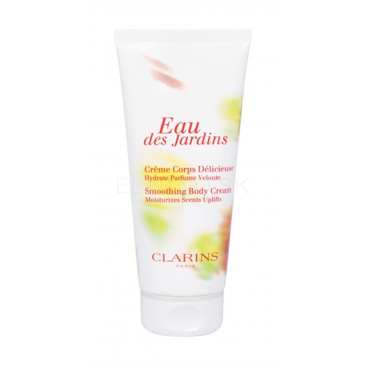 Clarins Eau Des Jardins Smoothing Body Cream Telový krém pre ženy 200 ml tester