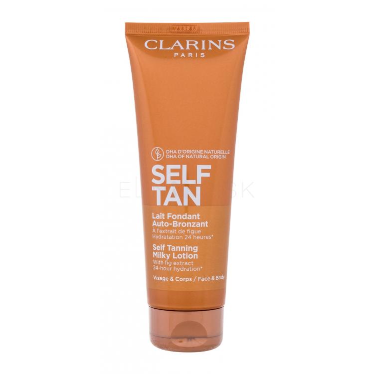 Clarins Self Tan Milky-Lotion Samoopaľovací prípravok pre ženy 125 ml tester