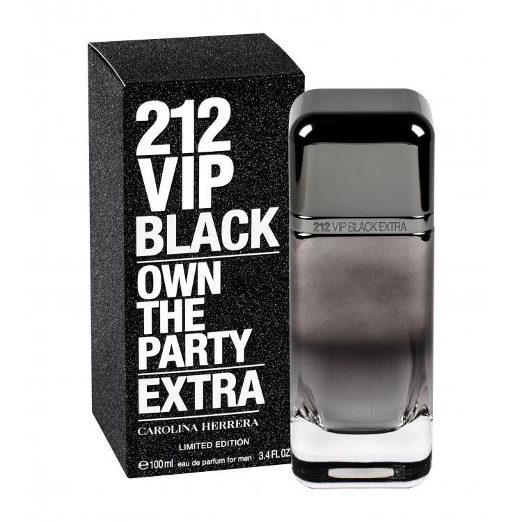 Carolina Herrera 212 VIP Black Extra Parfumovaná voda pre mužov 100 ml