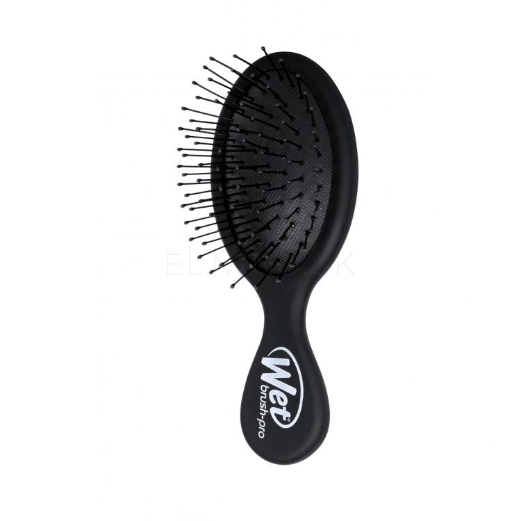 Wet Brush Detangle Professional Mini Kefa na vlasy pre ženy 1 ks Odtieň Black