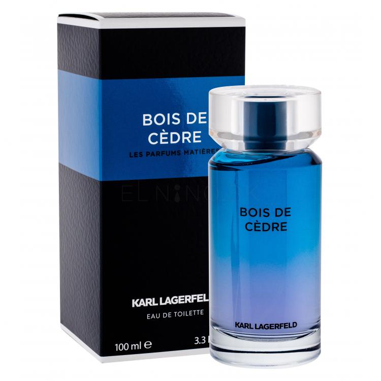 Karl Lagerfeld Les Parfums Matières Bois de Cedre Toaletná voda pre mužov 100 ml