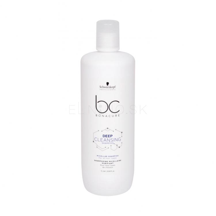 Schwarzkopf Professional BC Bonacure Deep Cleansing Foaming Face Wash Šampón pre ženy 1000 ml