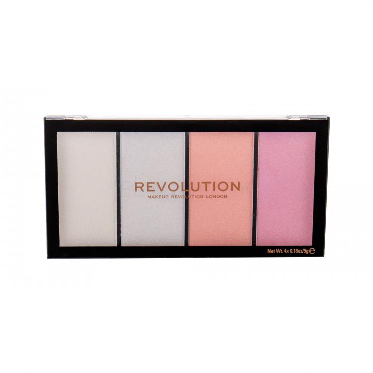 Makeup Revolution London Re-loaded Palette Rozjasňovač pre ženy 20 g Odtieň Lustre Lights Cool