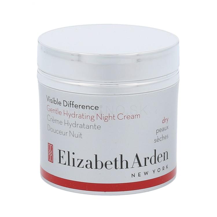 Elizabeth Arden Visible Difference Gentle Hydrating Nočný pleťový krém pre ženy 50 ml