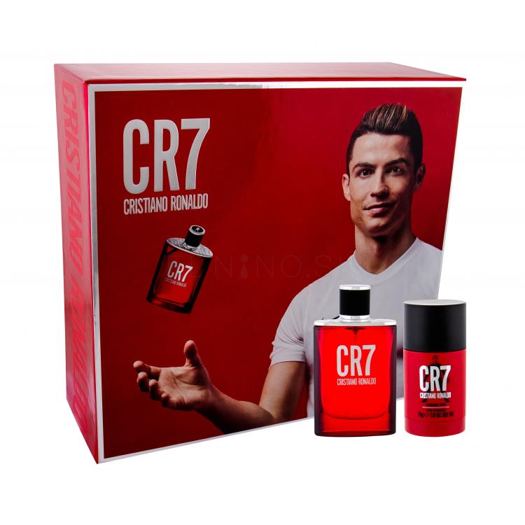 Cristiano Ronaldo CR7 Darčeková kazeta toaletná voda 50 ml + deostick 75 g