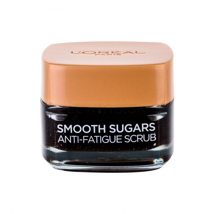 L&#039;Oréal Paris Smooth Sugars Anti-Fatigue Peeling pre ženy 50 ml