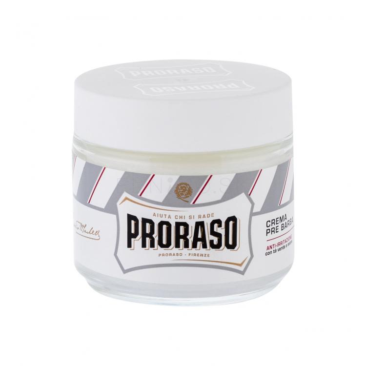 PRORASO White Pre-Shave Cream Prípravok pred holením pre mužov 100 ml