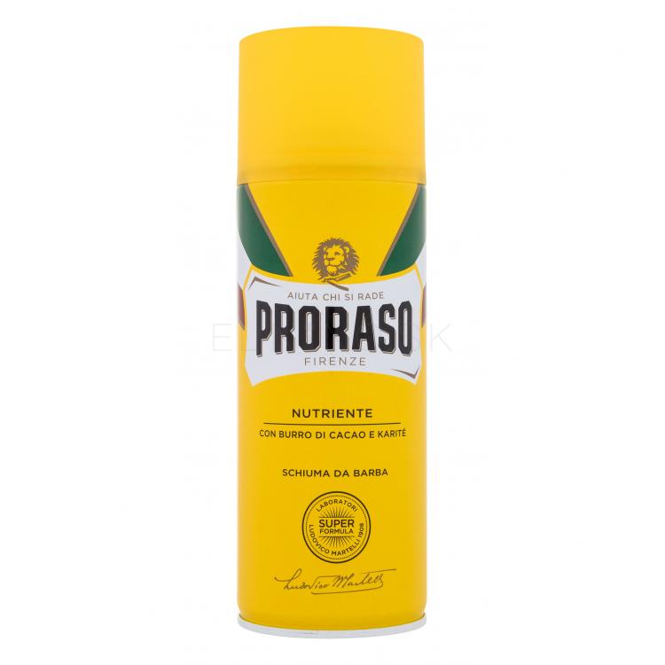 PRORASO Yellow Shaving Foam Pena na holenie pre mužov 400 ml