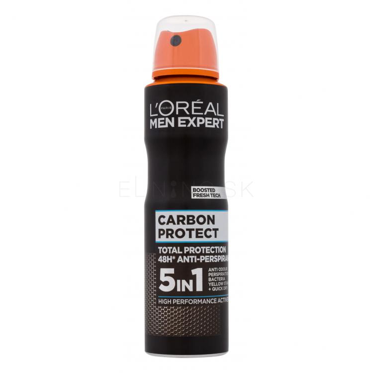L&#039;Oréal Paris Men Expert Carbon Protect 5in1 Antiperspirant pre mužov 150 ml