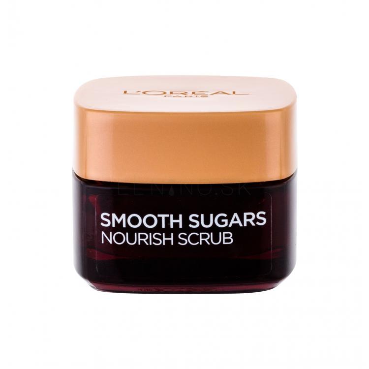L&#039;Oréal Paris Smooth Sugars Nourish Peeling pre ženy 50 ml