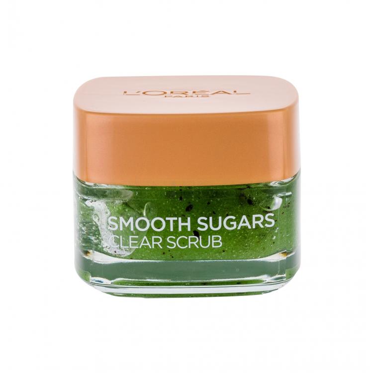L&#039;Oréal Paris Smooth Sugars Clear Peeling pre ženy 50 ml