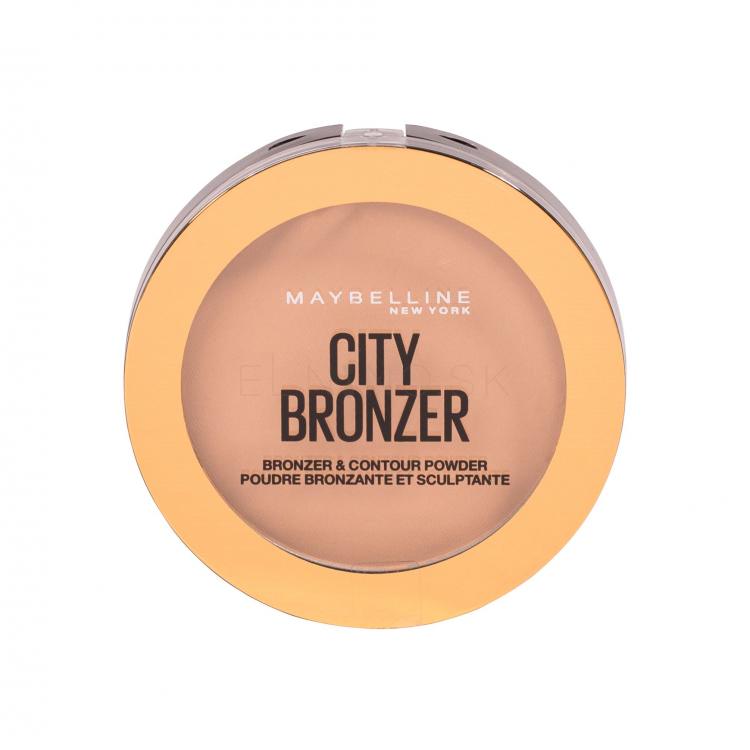 Maybelline City Bronzer Bronzer pre ženy 8 g Odtieň 100 Light Cool