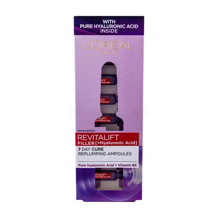 L&#039;Oréal Paris Revitalift Filler HA 7 Day Cure Pleťové sérum pre ženy 9,1 ml