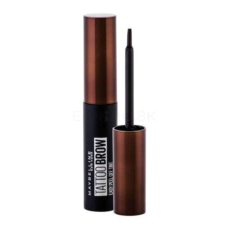 Maybelline Tattoo Brow Farba na obočie pre ženy 4,6 g Odtieň Dark Brown