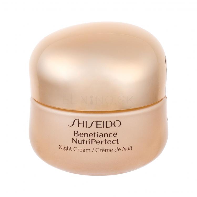 Shiseido Benefiance NutriPerfect Night Cream Nočný pleťový krém pre ženy 50 ml poškodená krabička