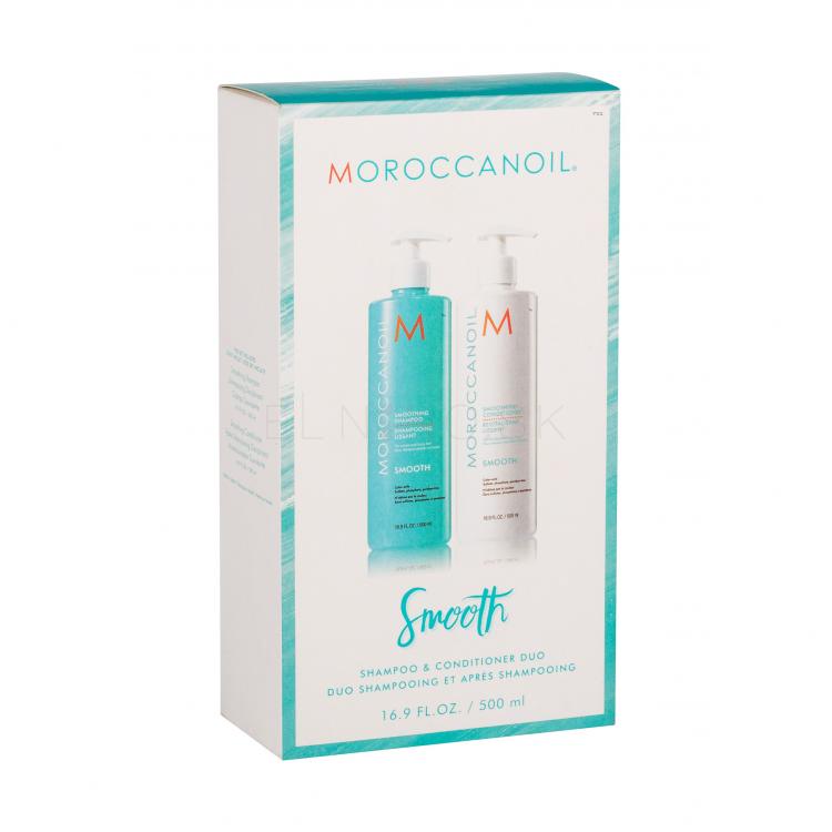Moroccanoil Smooth Darčeková kazeta šampón 500 ml + kondicionér 500 ml