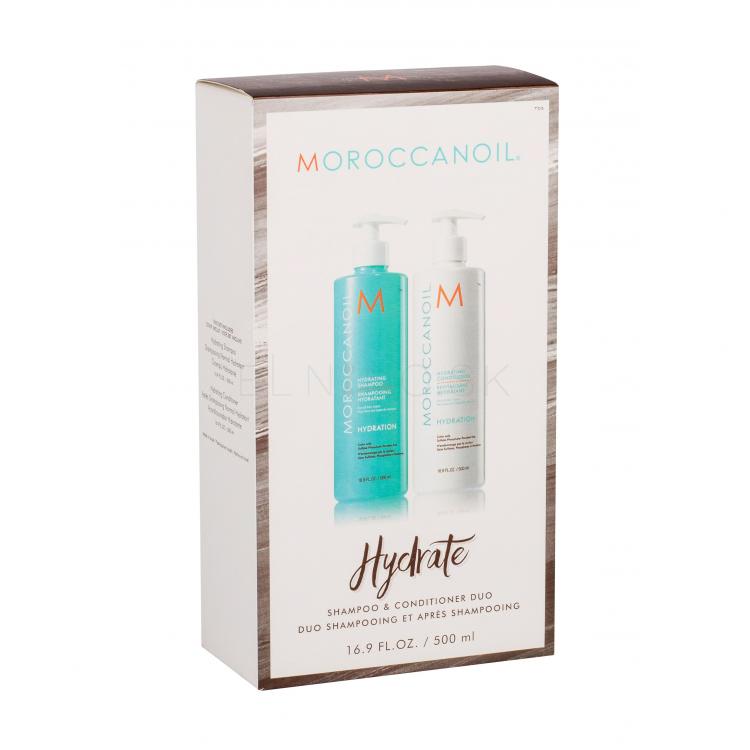 Moroccanoil Hydration Darčeková kazeta šampón 500 ml + kondicionér 500 ml