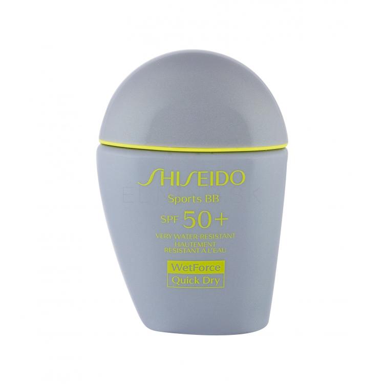 Shiseido Sports BB WetForce SPF50+ BB krém pre ženy 30 ml Odtieň Light