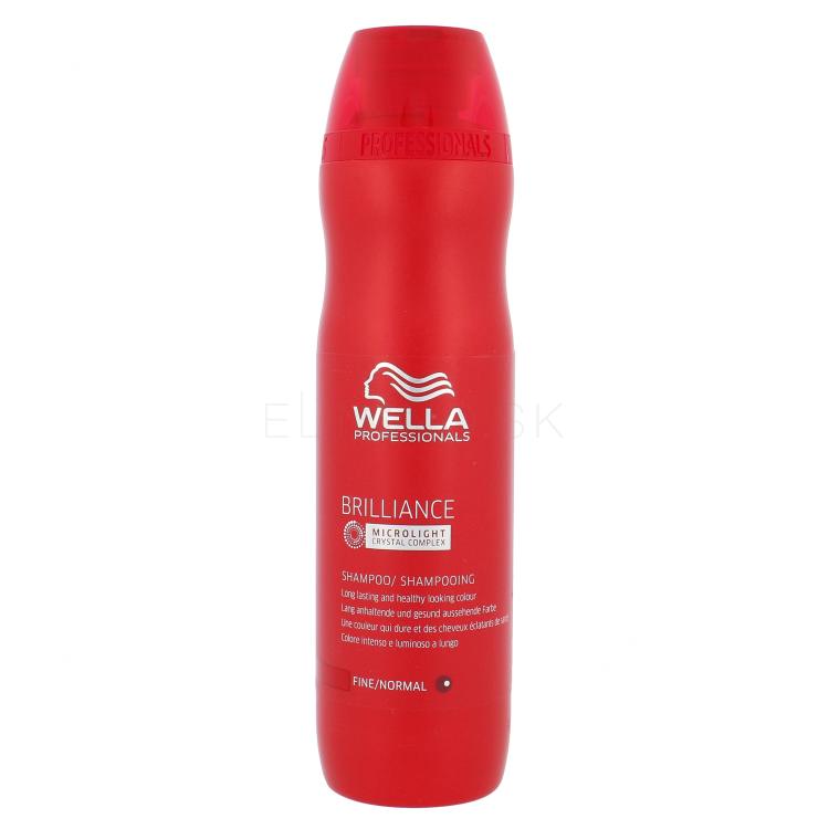 Wella Professionals Brilliance Normal Hair Šampón pre ženy 250 ml