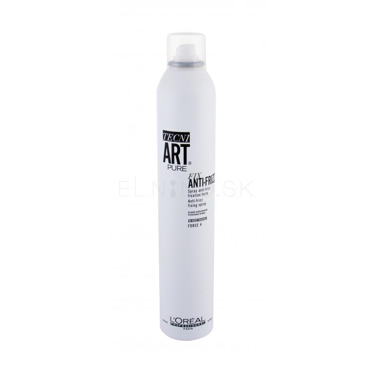 L&#039;Oréal Professionnel Tecni.Art Fix Anti-Frizz Pure Lak na vlasy pre ženy 400 ml