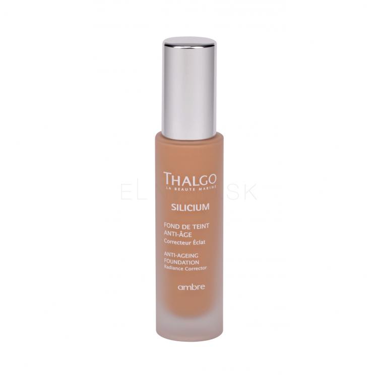 Thalgo Silicium Marin Anti-Aging Rich Day Cream Make-up pre ženy 30 ml Odtieň Amber