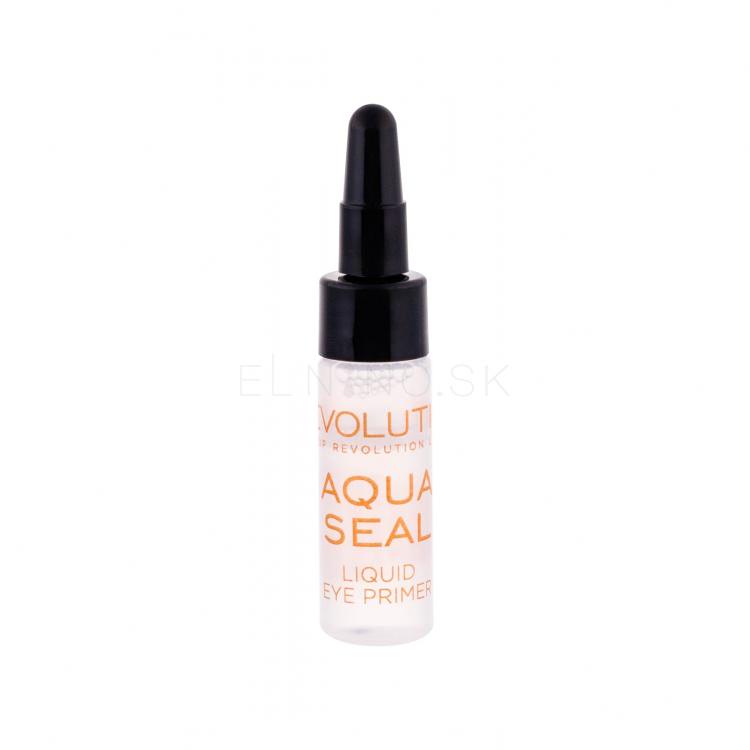 Makeup Revolution London Aqua Seal Liquid Eye Primer &amp; Sealant Podkladová báza pod očné tiene pre ženy 6 g poškodená krabička