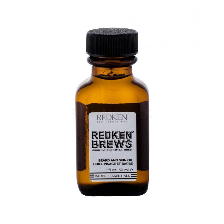 Redken Brews Beard and Skin Oil Olej na fúzy pre mužov 30 ml