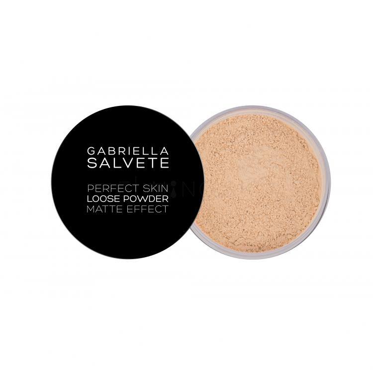 Gabriella Salvete Perfect Skin Loose Powder Púder pre ženy 6,5 g Odtieň 01