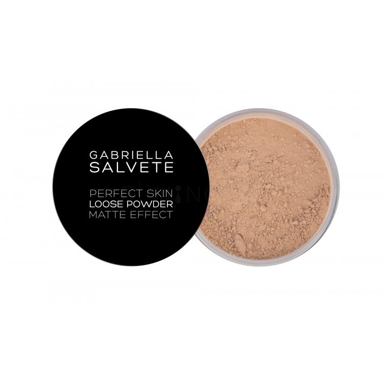 Gabriella Salvete Perfect Skin Loose Powder Púder pre ženy 6,5 g Odtieň 02
