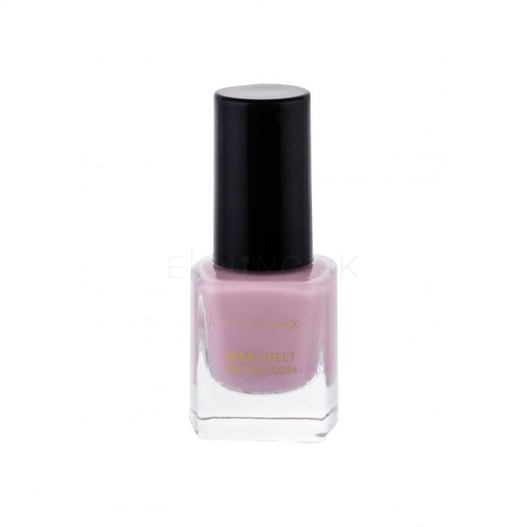 Max Factor Max Effect Mini Lak na nechty pre ženy 4,5 ml Odtieň 30 Chilled Lilac