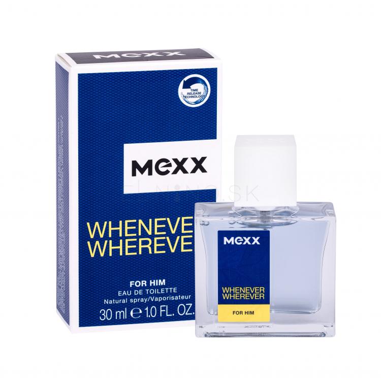 Mexx Whenever Wherever Toaletná voda pre mužov 30 ml
