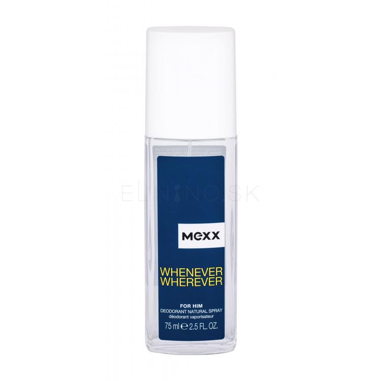 Mexx Whenever Wherever Dezodorant pre mužov 75 ml