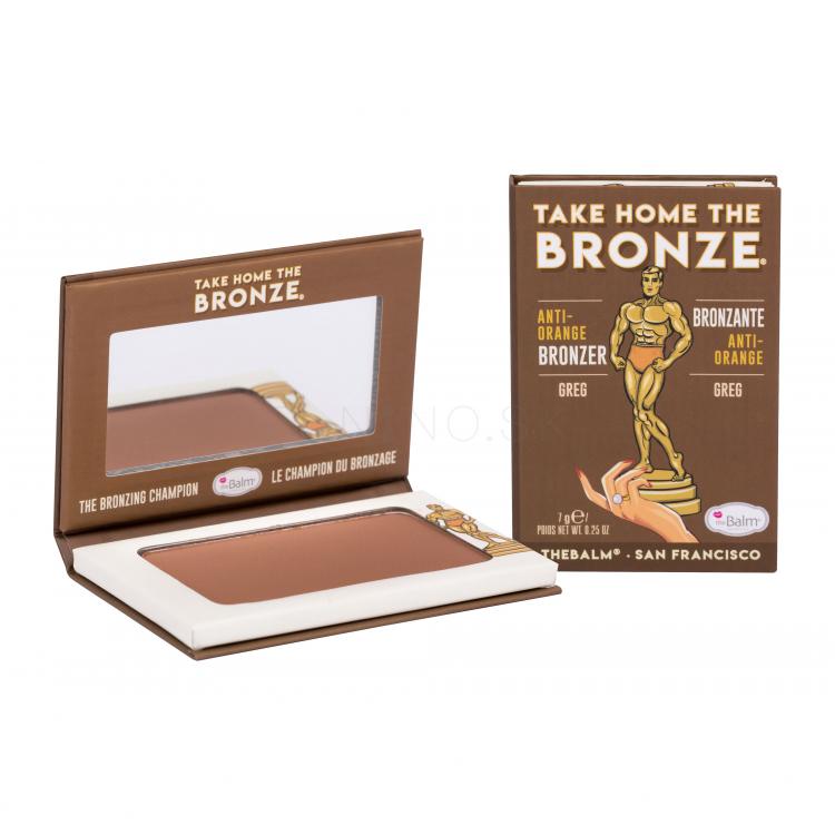 TheBalm Take Home The Bronze Bronzer pre ženy 7 g Odtieň Greg