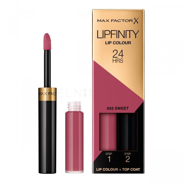 Max Factor Lipfinity 24HRS Lip Colour Rúž pre ženy 4,2 g Odtieň 055 Sweet