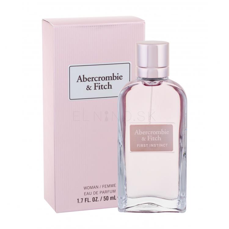 Abercrombie &amp; Fitch First Instinct Parfumovaná voda pre ženy 50 ml poškodená krabička