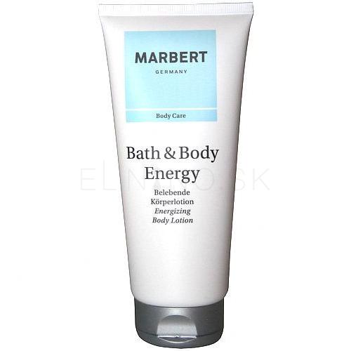 Marbert Body Care Bath &amp; Body Energy Telové mlieko pre ženy 200 ml tester