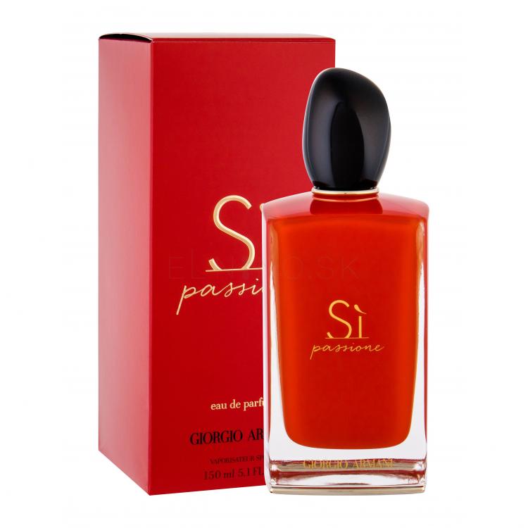 Giorgio Armani Sì Passione Parfumovaná voda pre ženy 150 ml