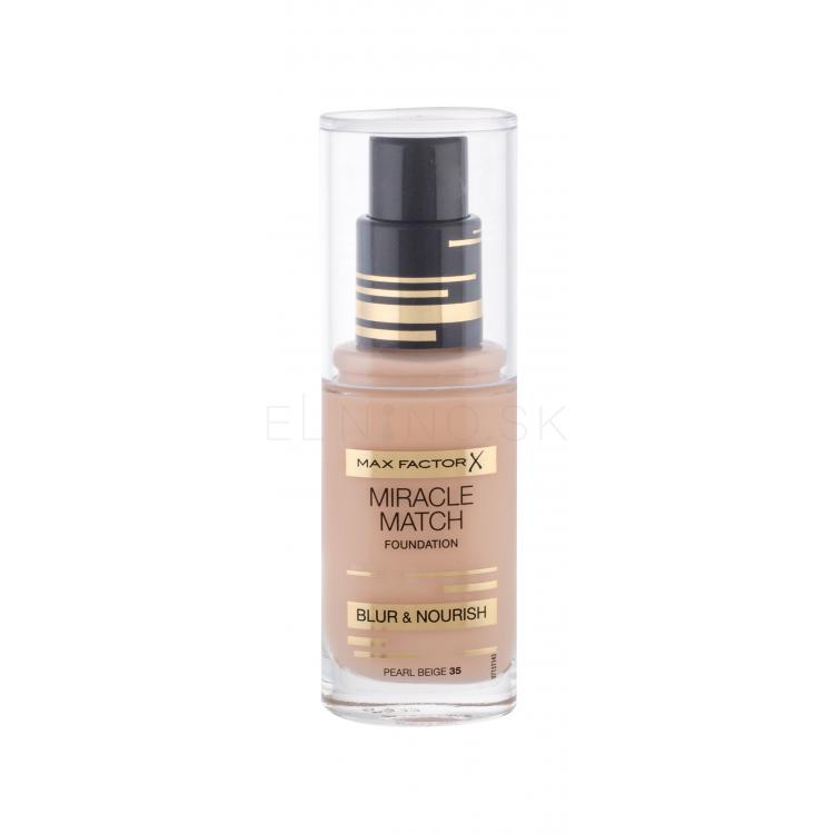 Max Factor Miracle Match Make-up pre ženy 30 ml Odtieň 35 Pearl Beige