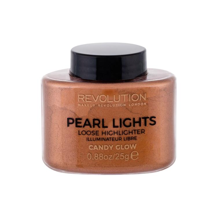Makeup Revolution London Pearl Lights Rozjasňovač pre ženy 25 g Odtieň Candy Glow