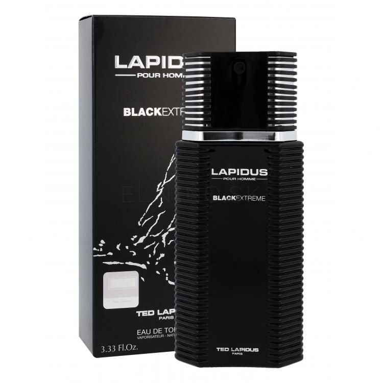 Ted Lapidus Black Extreme Toaletná voda pre mužov 100 ml