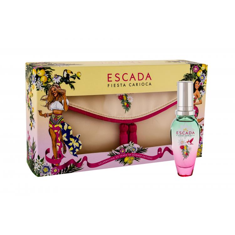 ESCADA Fiesta Carioca Darčeková kazeta toaletná voda 30 ml + kozmetická taška
