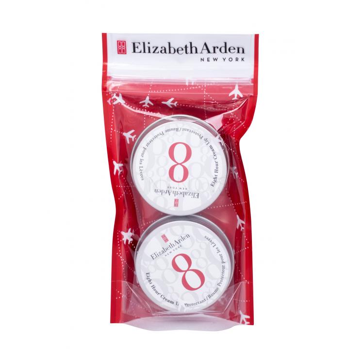 Elizabeth Arden Eight Hour Cream Lip Protectant SPF15 Darčeková kazeta balzam na pery 2 x 13 ml