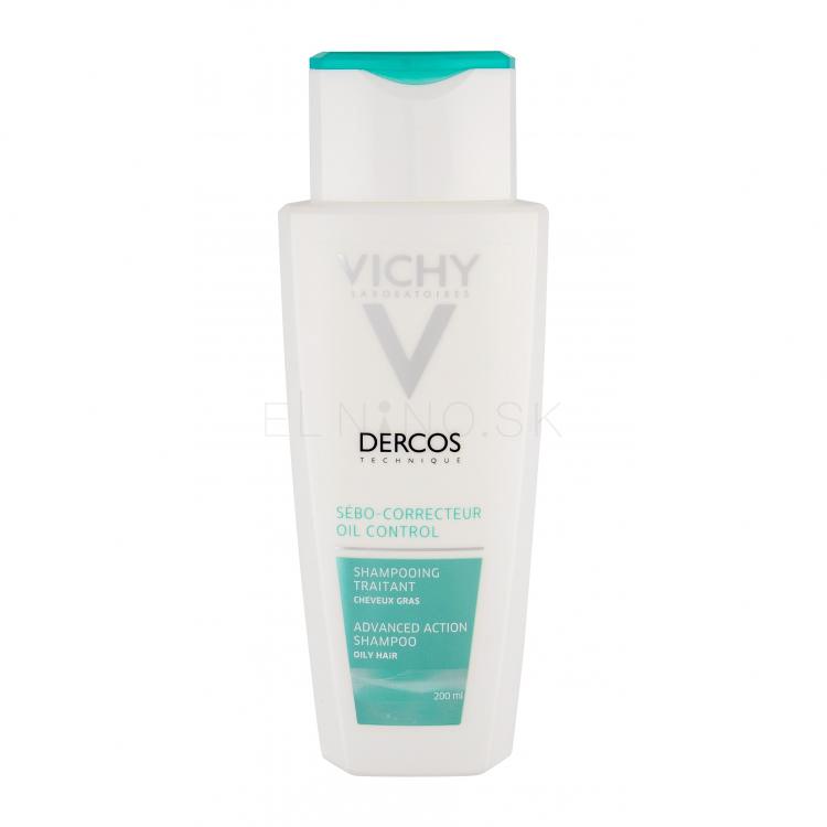 Vichy Dercos Technique Oil Control Šampón pre ženy 200 ml poškodená krabička