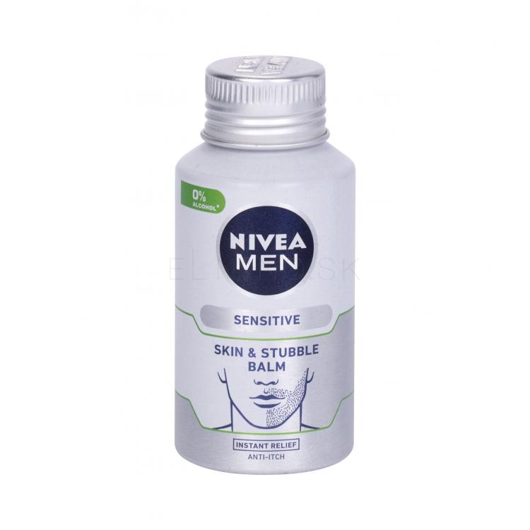 Nivea Men Sensitive Skin &amp; Stubble Balzam po holení pre mužov 125 ml