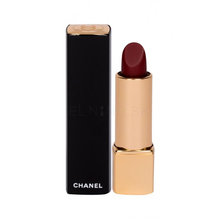 Chanel Rouge Allure Velvet Rúž pre ženy 3,5 g Odtieň 63 Nightfall